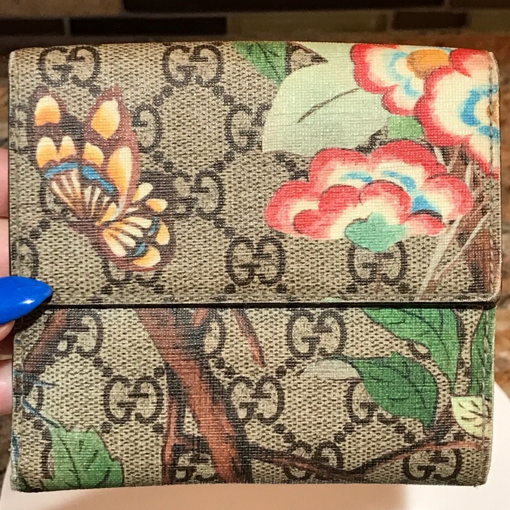 GUCCI GG Supreme Tian Bird Bifold Wallet 😍🔥 - Picture 12 of 17